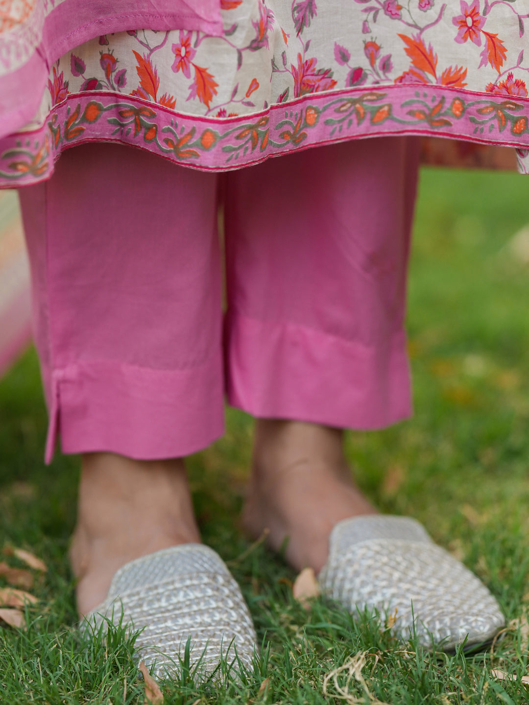 Women Ethnic Motifs Printed Pure Cotton Kurta with Trousers & Dupatta