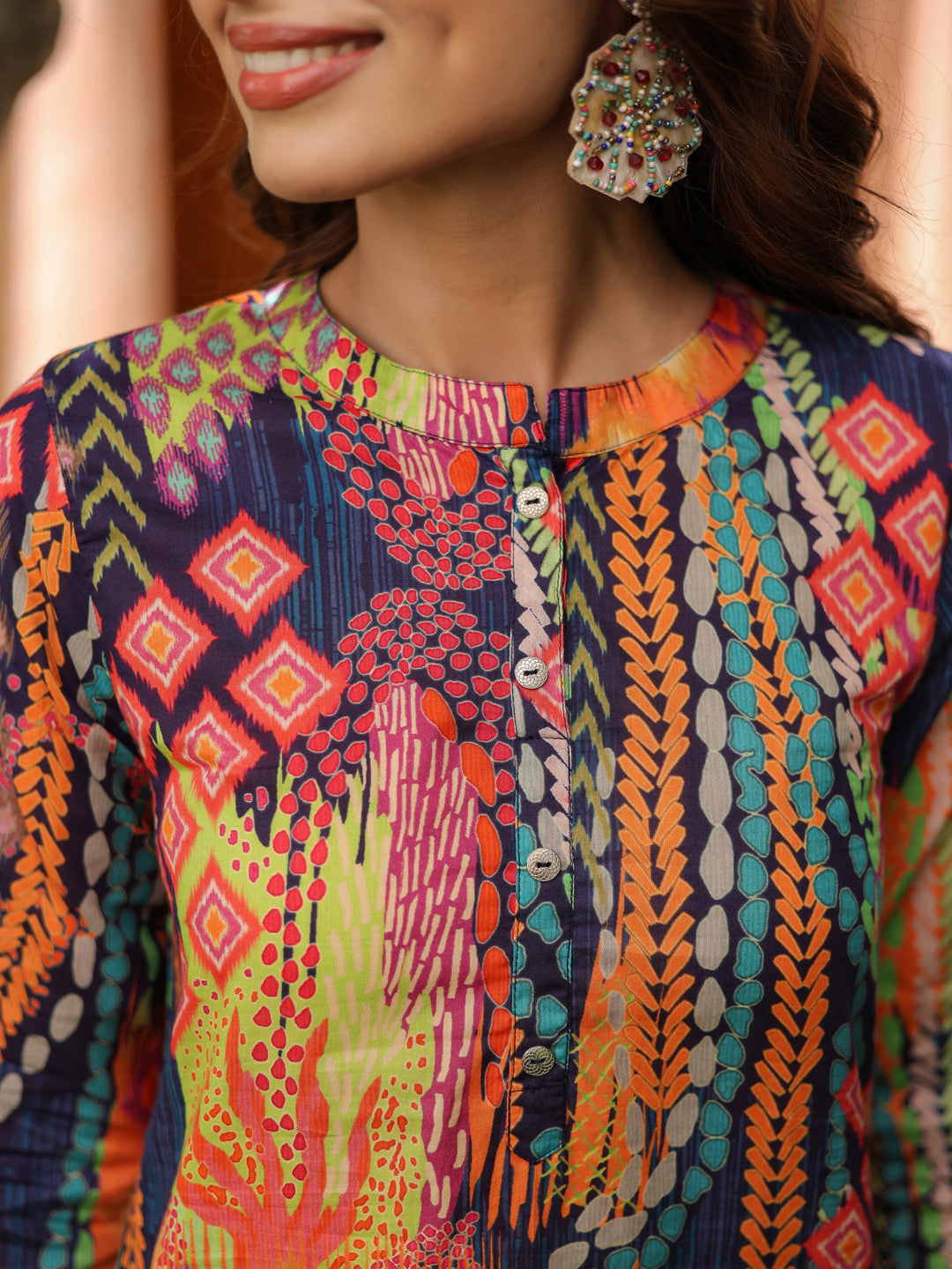 Printed Pure Cotton Kurti