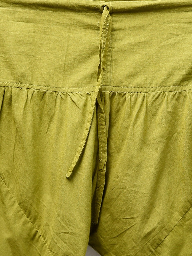 Women Olive Green Coloured Kurta with Churidar & Dupatta