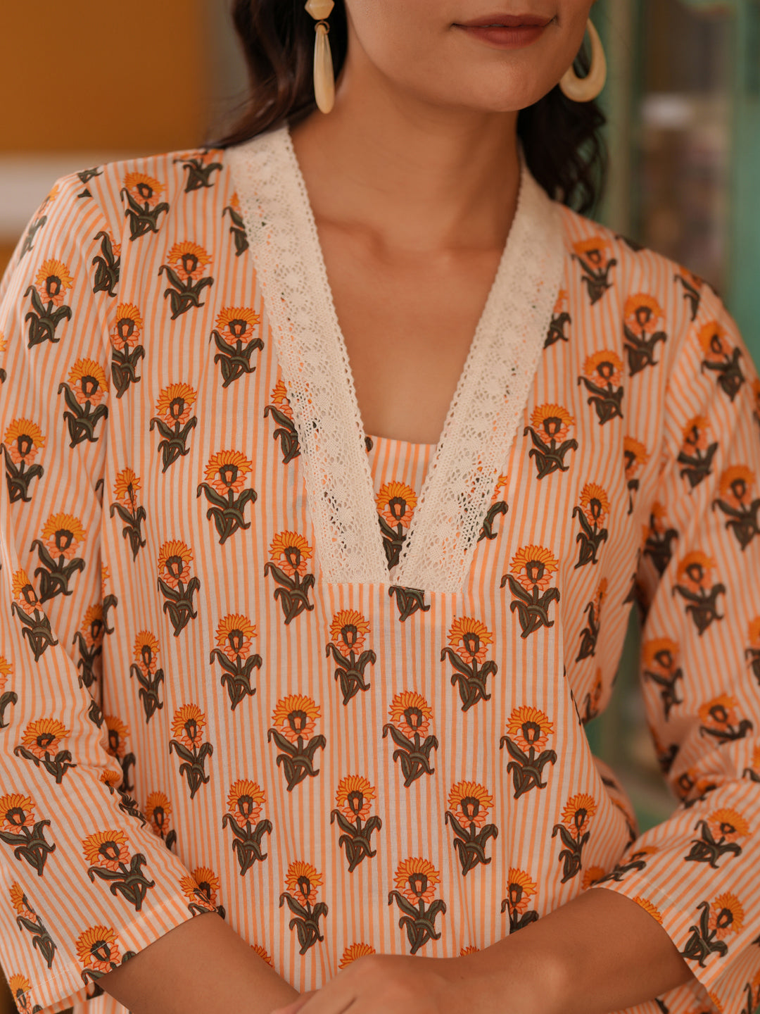 Women Cotton Printed Kurta