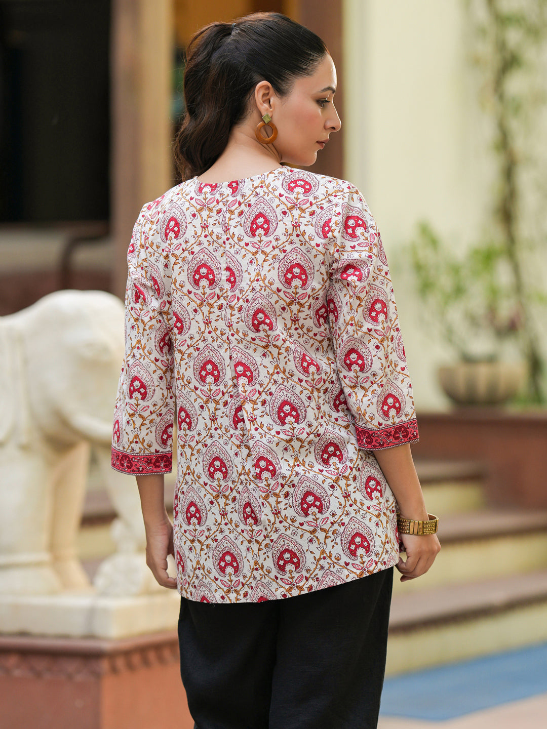 Print Cotton Top