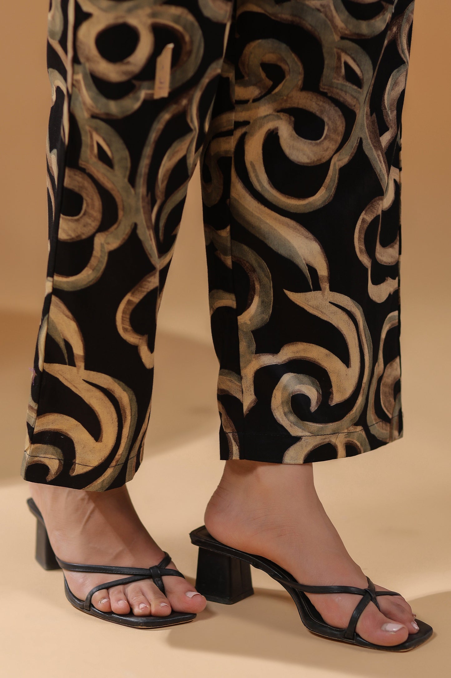 Printed Shirt Collar Pure Cotton Shirt With Trouser