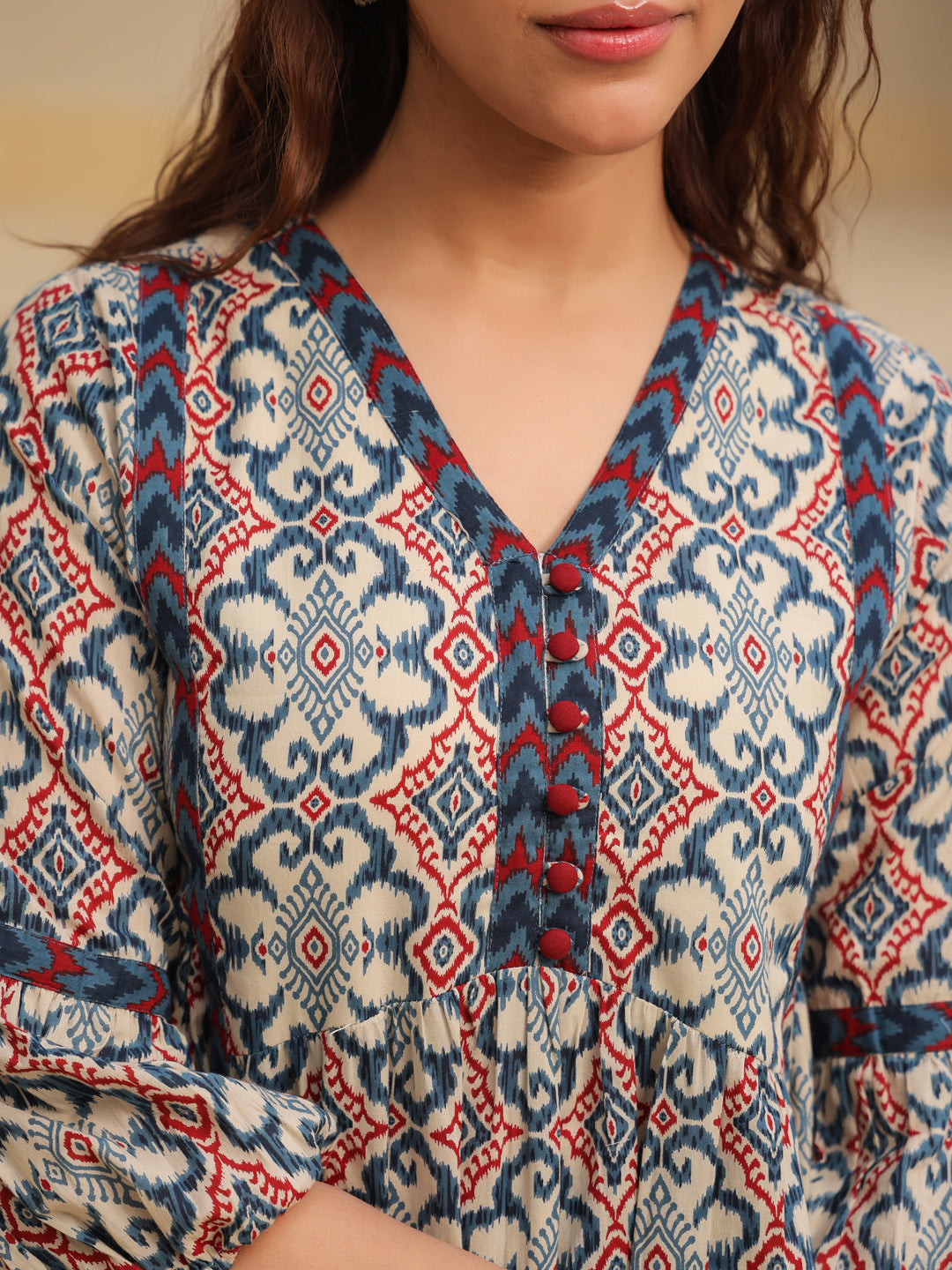 Women Printed Cotton Tunic