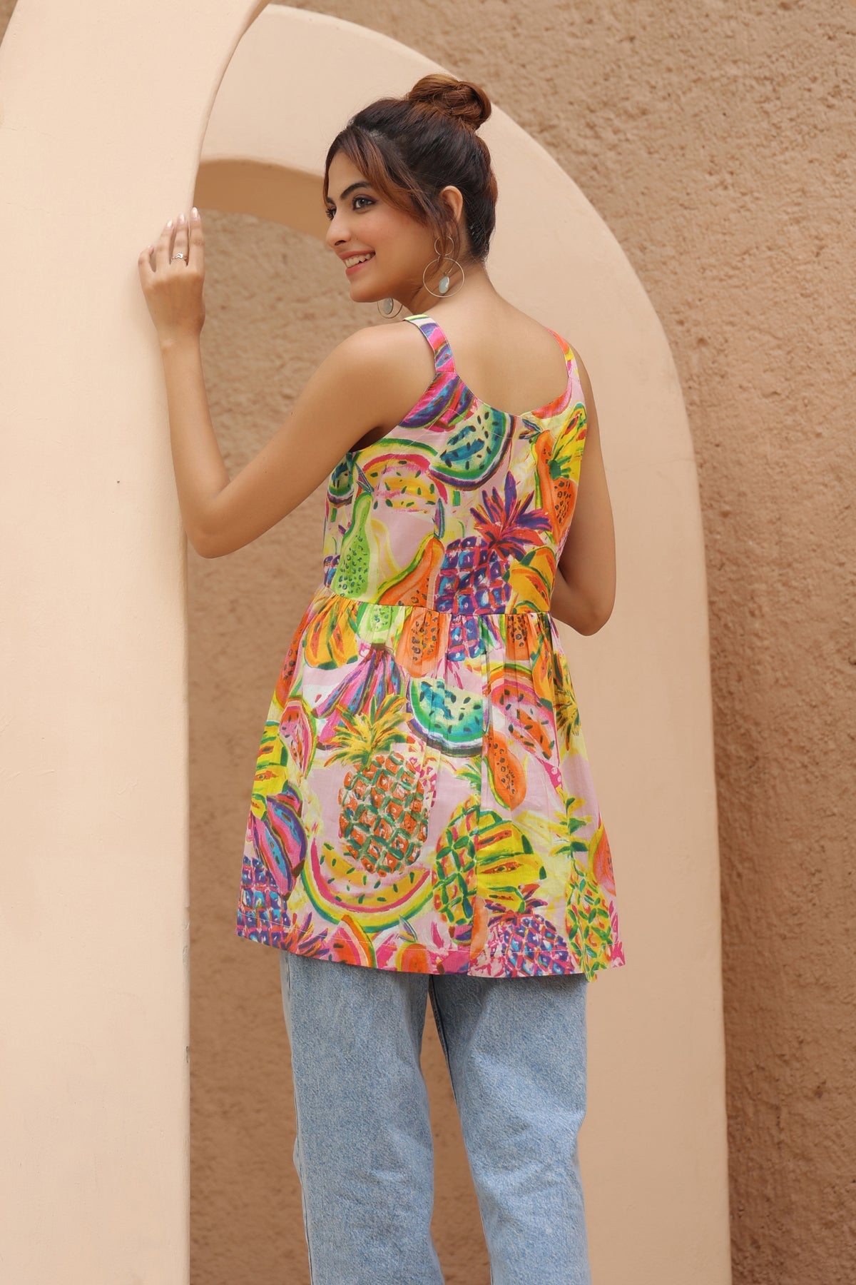 Print Cotton Top